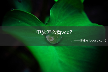 电脑怎么看vcd?