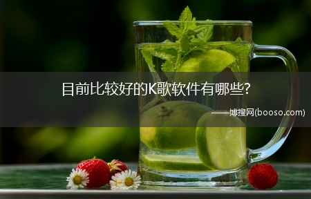 目前比较好的K歌软件有哪些?