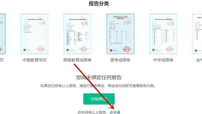 学信网如何申请学历认证报告