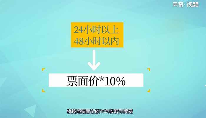 动车票退票手续费多少(动车的退票手续费是多少)