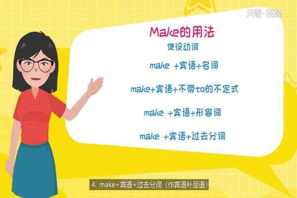 make的用法(英语中make一词的用法)