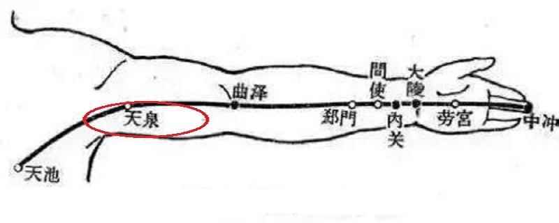 天泉的准确位置图作用,天泉的作用与功效(天泉的准确位置图科学定位)