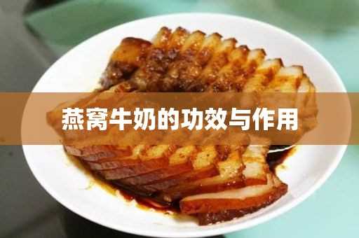 燕窝可以和牛奶一起吃吗?燕窝牛奶的作用与功效