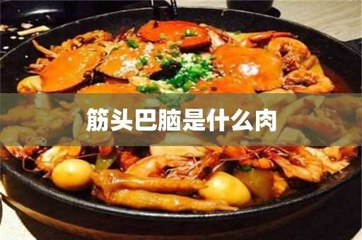 筋头巴脑是什么肉(吃筋头巴脑的危害)?