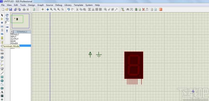 proteus运行仿真的操作方法