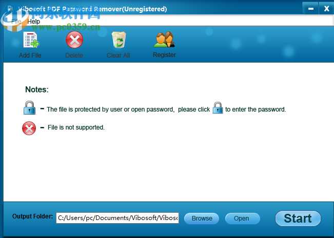 Vibosoft PDF Password Remover移除PDF文件密码的方法步骤