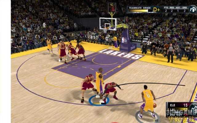 《NBA 2K11》MP模式战术呼出键盘教程