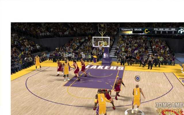 《NBA 2K11》MP模式战术呼出键盘教程