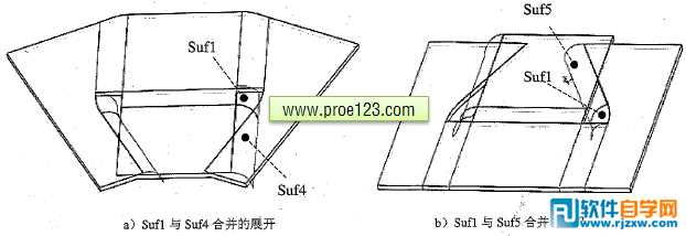 Proe钣金变形区域展开的两种方法