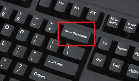 键盘backspace是哪个键