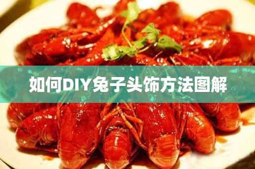 怎么DIY兔子头饰方法图解(手工兔子头饰做法图解)?