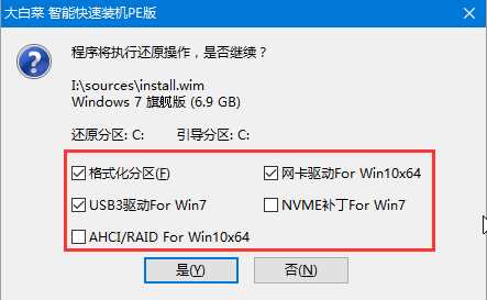 大白菜U盘重装win7系统方法教程 大白菜U盘怎么重装win7？