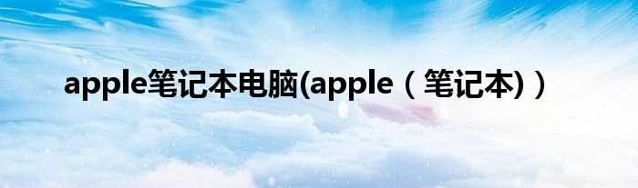 apple(笔记本_apple笔记本电脑)(苹果笔记本)