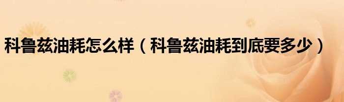 科鲁兹油耗到底要多少_科鲁兹油耗怎么样?(科鲁兹油耗怎么样)