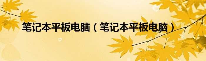 笔记本平板电脑_笔记本平板电脑(笔记本平板电脑)