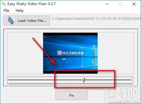 Easy Shaky Video Fixer消除视频抖动效果的方法