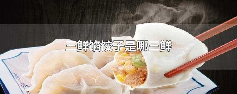 三鲜馅饺子是哪三鲜虾仁(三鲜馅饺子是哪三鲜)?