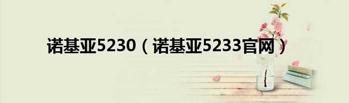 诺基亚5233官网_诺基亚5230(诺基亚5233官网)