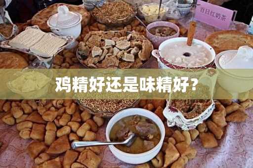 鸡精好还是味精好？(味精和鸡精哪个更健康一点)?