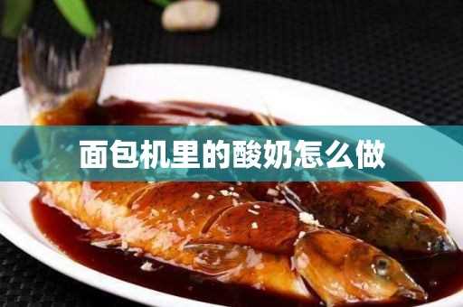 面包机里的酸奶怎么做(面包机酸奶的制作方法)?