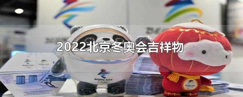 2022北京冬奥会吉祥物分别是_2022北京冬奥会吉祥物的名字