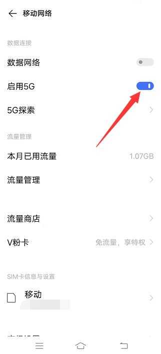 怎么开启5g网络?