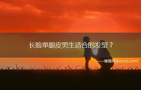 长脸单眼皮男生适合的发型？