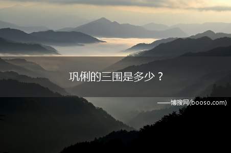 巩俐的三围是多少？