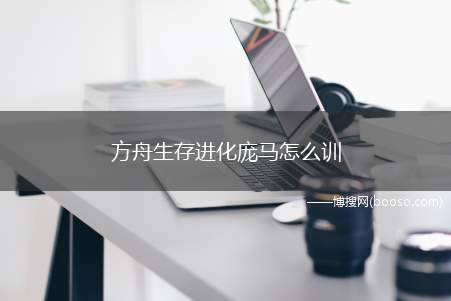 方舟生存进化庞马怎么训