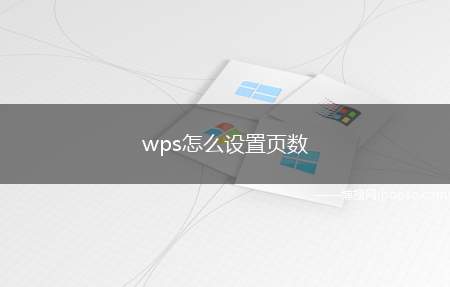 wps怎么设置页数（可以在WPS的菜单栏的页面布局中进行页数设置）