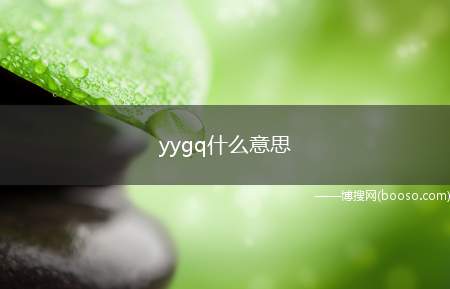 yygq什么意思（“yygq”是网络流行语,“阴阳怪气”的缩写）