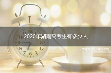 2020年湖南高考生有多少人(2020年湖南高考成绩查询时间及方式)